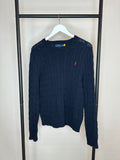 Ralph Luren Cable Crewneck - Marine